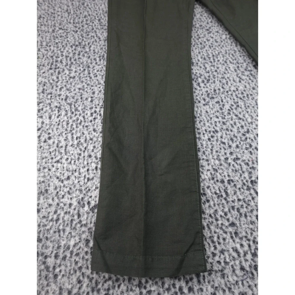 Banana Republic Trousers Mens‎ 33x34 Olive Green Good Herringbone Chino Pants